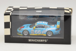 Porsche 911 GT3 R #66 Buckler / Schrom 24 Hours of Daytona 2002 Minichamps 1:43 400026966 Metall - pilt 4/4