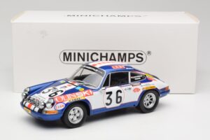 Porsche 911 S #36 B. Waldegard / C. Cheneviere 24 Hours of Le Mans 1971 Minichamps 1:18 107716836 Vaik - pilt 6/6