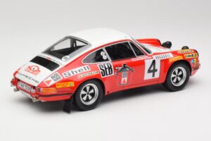 Porsche 911 S #4 G. Larrousse / M. Perramond 2nd Place Rally Monte Carlo 1972 Minichamps 1:18 107726804 Vaik - pilt 2/6