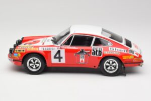 Porsche 911 S #4 G. Larrousse / M. Perramond 2nd Place Rally Monte Carlo 1972 Minichamps 1:18 107726804 Vaik - pilt 3/6
