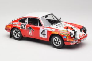 Porsche 911 S #4 G. Larrousse / M. Perramond 2nd Place Rally Monte Carlo 1972 Minichamps 1:18 107726804 Vaik - pilt 4/6