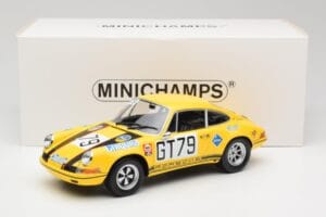 Porsche 911 S Racing Team AAW #79 H. Frohlich / P. Toivonen 1000km Nurburgring 1971 Minichamps 1:18 107706879 Vaik - pilt 6/6