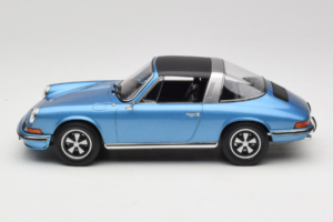 Porsche 911 S Targa Blue Metallic Norev 1:18 187646 Metall - pilt 4/8