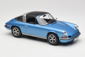 Porsche 911 S Targa Blue Metallic Norev 1:18 187646 Metall - pilt 5/8
