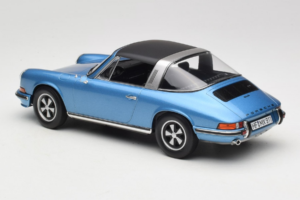 Porsche 911 S Targa Blue Metallic Norev 1:18 187646 Metall - pilt 7/8