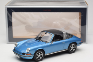 Porsche 911 S Targa Blue Metallic Norev 1:18 187646 Metall - pilt 8/8