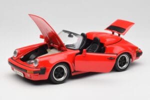 Porsche 911 964 Speedster Punane Maisto 1:18 3000473 Metall - pilt 2/8