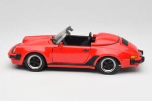 Porsche 911 964 Speedster Punane Maisto 1:18 3000473 Metall - pilt 4/8
