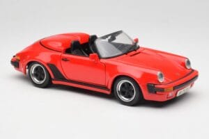 Porsche 911 964 Speedster Punane Maisto 1:18 3000473 Metall - pilt 6/8