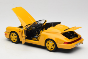 Porsche 911 964 Speedster Speed Yellow Norev 1:18 187130 Metall - pilt 5/8