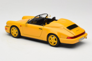 Porsche 911 964 Speedster Speed Yellow Norev 1:18 187130 Metall - pilt 7/8