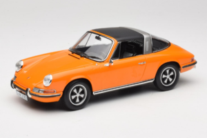 Porsche 911 T Targa Oranž Norev 1:18 187220 Metall - pilt 2/8