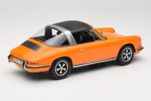 Porsche 911 T Targa Oranž Norev 1:18 187220 Metall - pilt 3/8