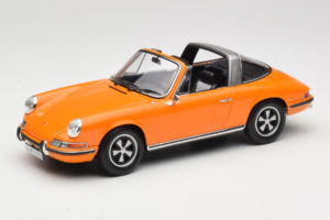 Porsche 911 T Targa Oranž Norev 1:18 187220 Metall
