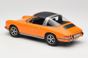 Porsche 911 T Targa Oranž Norev 1:18 187220 Metall - pilt 5/8