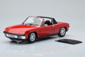 Porsche 914 1.7 Bahia Punane Norev 1:18 187690 Metall - pilt 6/7