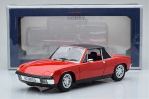 Porsche 914 1.7 Bahia Punane Norev 1:18 187690 Metall - pilt 7/7