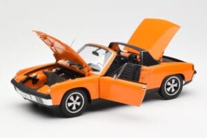 Porsche 914/6 Targa Oranž AUTOart 1:18 77932 Metall - pilt 2/8