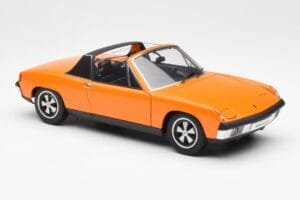 Porsche 914/6 Targa Oranž AUTOart 1:18 77932 Metall - pilt 6/8