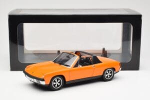 Porsche 914/6 Targa Oranž AUTOart 1:18 77932 Metall - pilt 8/8