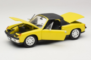 Porsche 914 Kollane Revell 1:18 8976 Metall - pilt 2/8