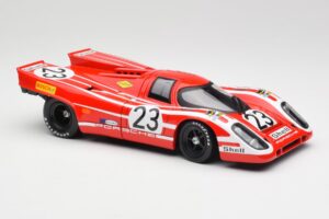 Porsche 917K #23 R. Attwood / H. Herrmann 24 Hours of Le Mans Winner 1970 Norev 1:18 187586 Metall - pilt 4/6