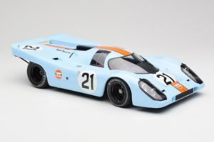 Porsche 917K Gulf #21 P. Rodriguez / L. Kinnunen J.W. Automotive Engineering 24 Hours of Le Mans 1970 Minichamps 1:12 1237066 - pilt 4/6