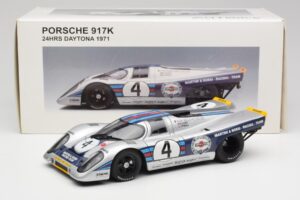 Porsche 917K Martini #4 V. Elford / G. Van Lennep 24 Hours of Daytona 1971 AUTOart 1:18 87182 Metall - pilt 8/8