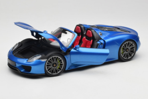 Porsche 918 Spyder Blue Metallic Minichamps 1:18 110062432 Metall - pilt 2/8