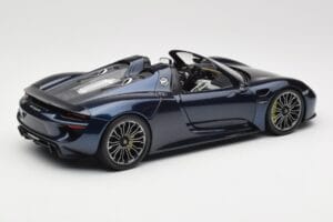 Porsche 918 Spyder Sinine Metallic Minichamps 1:18 113062434 Metall - pilt 3/8