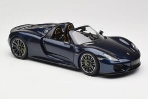 Porsche 918 Spyder Sinine Metallic Minichamps 1:18 113062434 Metall - pilt 6/8