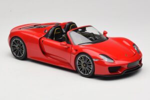 Porsche 918 Spyder Punane Minichamps 1:18 110062435 Metall - pilt 6/8