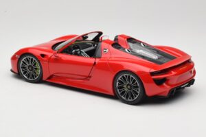 Porsche 918 Spyder Punane Minichamps 1:18 110062435 Metall - pilt 7/8