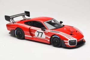 Porsche 935/19 Punane Valgete Triipudega Minichamps 1:18 155067577 Metall - pilt 4/6