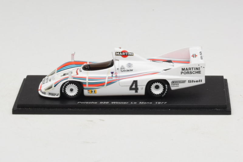 Porsche 936/77 #4 J. Barth / H. Haywood / J. Ickx Martini 24 Hours of Le Mans Winner 1977 Spark 1:43 43LM77 Vaik