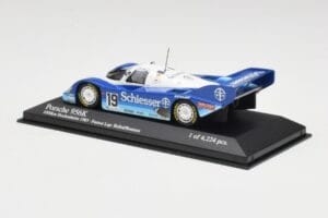 Porsche 956 #1 Brun S. Bellof / T. Boutsen Hockenheim 1985 Minichamps 1:43 430856699 Metall - pilt 3/4