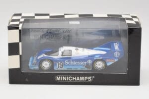 Porsche 956 #1 Brun S. Bellof / T. Boutsen Hockenheim 1985 Minichamps 1:43 430856699 Metall - pilt 4/4