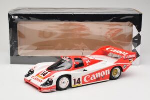 Porsche 956K #14 K. Rosberg / J. Lammers Canon Racing 3rd Place 1000km Nürburgring 1983 Minichamps 1:18 155836614 Metall - pilt 6/6