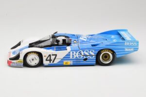 Porsche 956L #47 Hugo Boss V. Merl / H. Grohs / A. Plankenhorn 24 Hours of Le Mans 1984 Minichamps 1:18 183846947 Metall - pilt 4/8