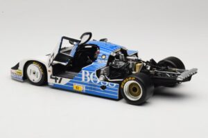 Porsche 956L #47 Hugo Boss V. Merl / H. Grohs / A. Plankenhorn 24 Hours of Le Mans 1984 Minichamps 1:18 183846947 Metall - pilt 5/8