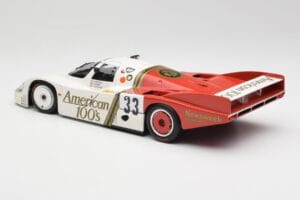 Porsche 956L #33 D. Hobbs / G. Gartner / J. Edwards 24 Hours of Le Mans 1985 Minichamps 1:18 183856933 Metall - pilt 7/8