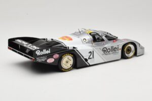 Porsche 956L #21 Rollei A. de Cadenet / C. Ballot-Lena 24 Hours of Le Mans 1984 Minichamps 1:18 183846921 Metall - pilt 3/8