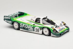 Porsche 956L #16 Skoal Bandit G. Edwards / D. Sears / M. Bleekemolen 24 Hours of Le Mans 1983 Minichamps 1:18 183836916 Metal - pilt 6/8