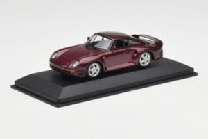 Porsche 959 Dark Red Metallic Minichamps 1:43 400062525 Metall - pilt 2/4