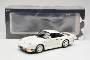 Porsche 959 Grand Prix White Minichamps 1:18 155066202 Metall - pilt 6/6