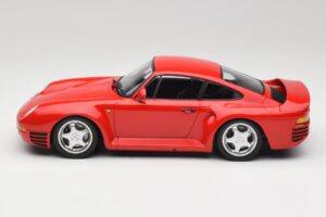 Porsche 959 Guards Punane Minichamps 1:18 155066200 Metall - pilt 3/6