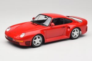 Porsche 959 Guards Punane Minichamps 1:18 155066200 Metall