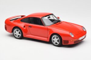 Porsche 959 Punane AUTOart 1:18 78082 Metall - pilt 6/8