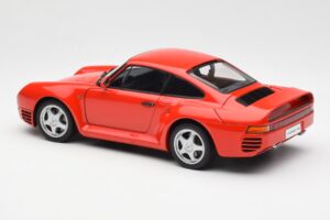 Porsche 959 Punane AUTOart 1:18 78082 Metall - pilt 7/8