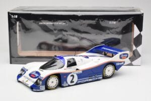 Porsche 962 #2 H-J. Stuck / D. Bell Team Porsche AG Winners 1000km Hockenheim 1985 Minichamps 1:18 155856502 Metall - pilt 6/6